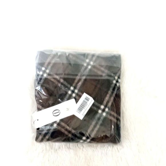 Womens Lined Plaid Wool / Polyester Mid-Calf Skirt (Size M) COFFEE - NEW!!! - Picture 3 of 9